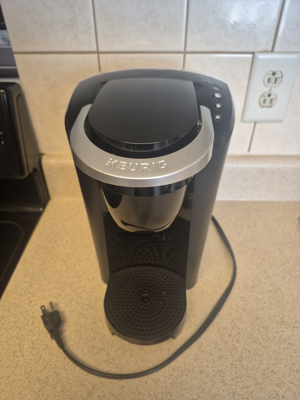 Keurig Compact K-cup Single Serve Coffee Maker - Black & Silver-